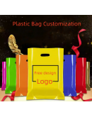 Custom Plastic Packaging Bags for Cloth store, Gift Stores