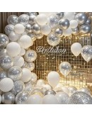 Shimmer Wall Backdrops Square Sequin Wall Panel Backdrops Party Backdrops for Wedding Anniversary Birthday Decor