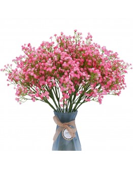 Artificial Flowers Baby Breath Flower Fake Gypsophila for Wedding Party Home Decoration Floral Bouquets DIY Accessories
