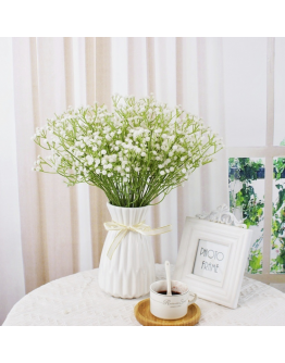 Artificial Flowers Baby Breath Flower Fake Gypsophila for Wedding Party Home Decoration Floral Bouquets DIY Accessories