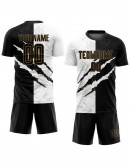 Custom Graffiti Pattern Sublimation Soccer Uniform Jersey