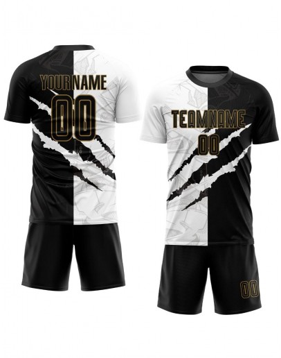Custom Graffiti Pattern Sublimation Soccer Uniform Jersey