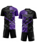 Custom Graffiti Pattern Sublimation Soccer Uniform Jersey