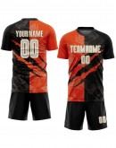 Custom Graffiti Pattern Sublimation Soccer Uniform Jersey