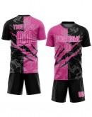 Custom Graffiti Pattern Sublimation Soccer Uniform Jersey