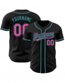 Custom Royal White-Light Blue Baseball Jersey