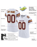 Custom Royal White-Light Blue Baseball Jersey