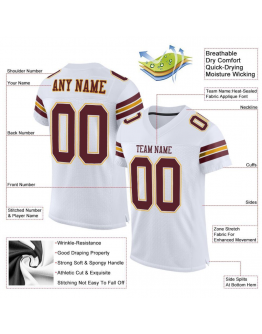 Custom Royal White-Light Blue Baseball Jersey