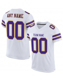 Custom Royal White-Light Blue Baseball Jersey