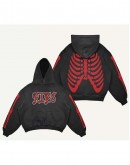 Custom Retro Hooded Sweatshirt
