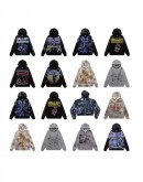 Custom Retro Hooded Sweatshirt