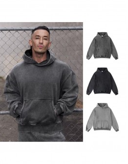 Custom Retro Hooded Sweatshirt