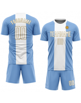 Custom Country Flag Fashion Sublimation Soccer Uniform Jersey