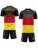 Custom Country Flag Fashion Sublimation Soccer Uniform Jersey