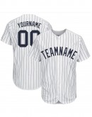 Custom Pinstripe Authentic Baseball Jerseys