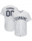 Custom Pinstripe Authentic Baseball Jerseys