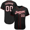 Custom Pinstripe Authentic Baseball Jerseys