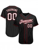 Custom Pinstripe Authentic Baseball Jerseys
