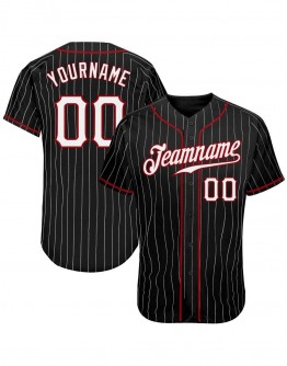 Custom Pinstripe Authentic Baseball Jerseys