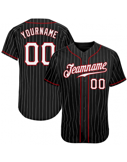 Custom Pinstripe Authentic Baseball Jerseys