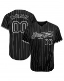 Custom Pinstripe Authentic Baseball Jerseys