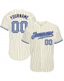 Custom Pinstripe Authentic Baseball Jerseys