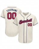 Custom Salute To Service Baseball Jersey