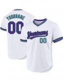 Custom Authentic Throwback Rib-Knit Baseball Jerseys Shirt