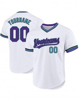 Custom Authentic Throwback Rib-Knit Baseball Jerseys Shirt