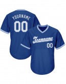 Custom Authentic Throwback Rib-Knit Baseball Jerseys Shirt