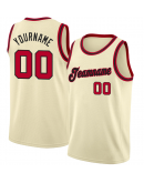Custom Round Neck Rib-Knit Basketball Jersey