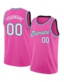 Custom Round Neck Rib-Knit Basketball Jersey