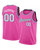 Custom Round Neck Rib-Knit Basketball Jersey