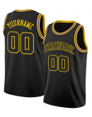 Custom Round Neck Rib-Knit Basketball Jersey