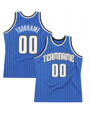 Custom Pinstripe Authentic Basketball Jersey