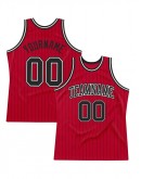 Custom Pinstripe Authentic Basketball Jersey