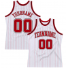 Custom Pinstripe Authentic Basketball Jersey