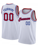 Personalize Pinstripe Authentic Basketball Jersey