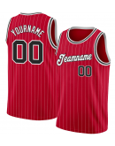 Personalize Pinstripe Authentic Basketball Jersey