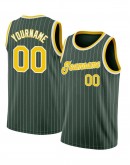 Personalize Pinstripe Authentic Basketball Jersey
