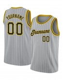 Personalize Pinstripe Authentic Basketball Jersey