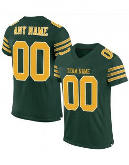 Custom Mesh Authentic Football Jerseys Personalize Football Shirts
