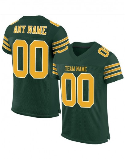 Custom Mesh Authentic Football Jerseys Personalize Football Shirts