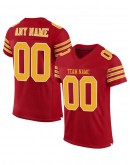 Custom Mesh Authentic Football Jerseys Personalize Football Shirts