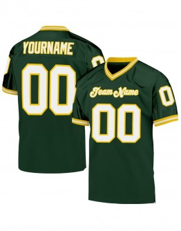 Custom Mesh Authentic Throwback Football Jerseys