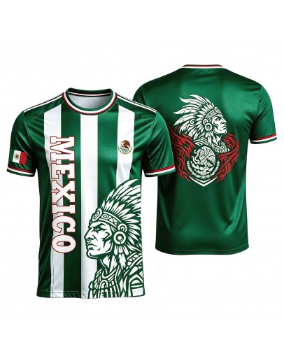 Customize Soccer Jerseys Mexican Aztec Culture Jerseys