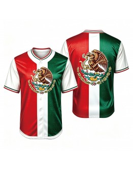Customize Mexican Aztec Culture Baseball Jerseys