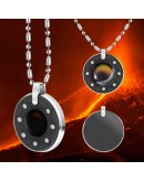 Color Change Volcanic Stone Energy Health Pendant