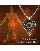 Color Change Volcanic Stone Energy Health Pendant